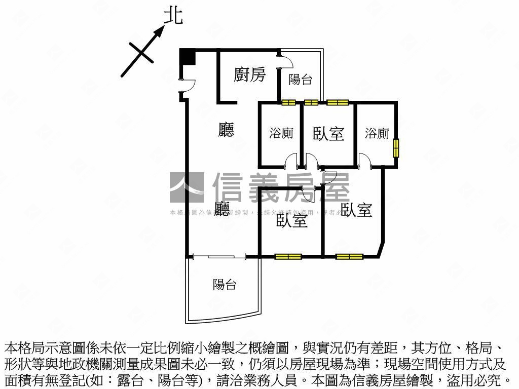 明基‧英倫亞灣Ⅱ三房平車房屋室內格局與周邊環境