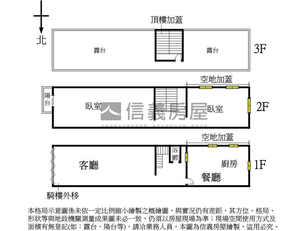 頂番婆活路透天房屋室內格局與周邊環境
