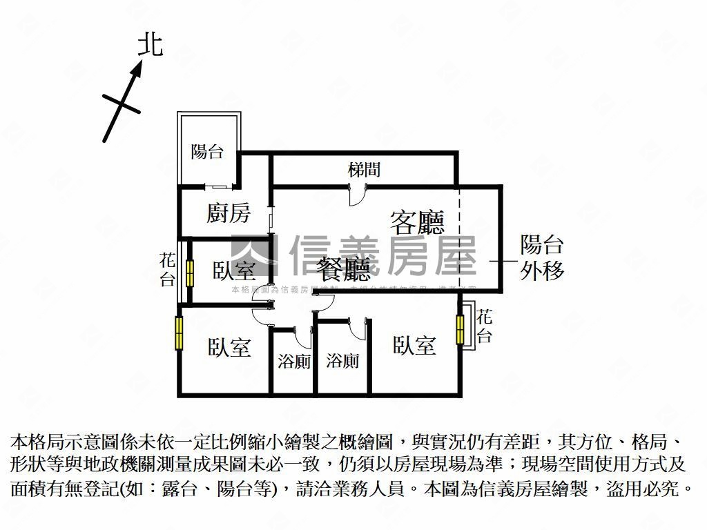 松竹國小三房車位房屋室內格局與周邊環境