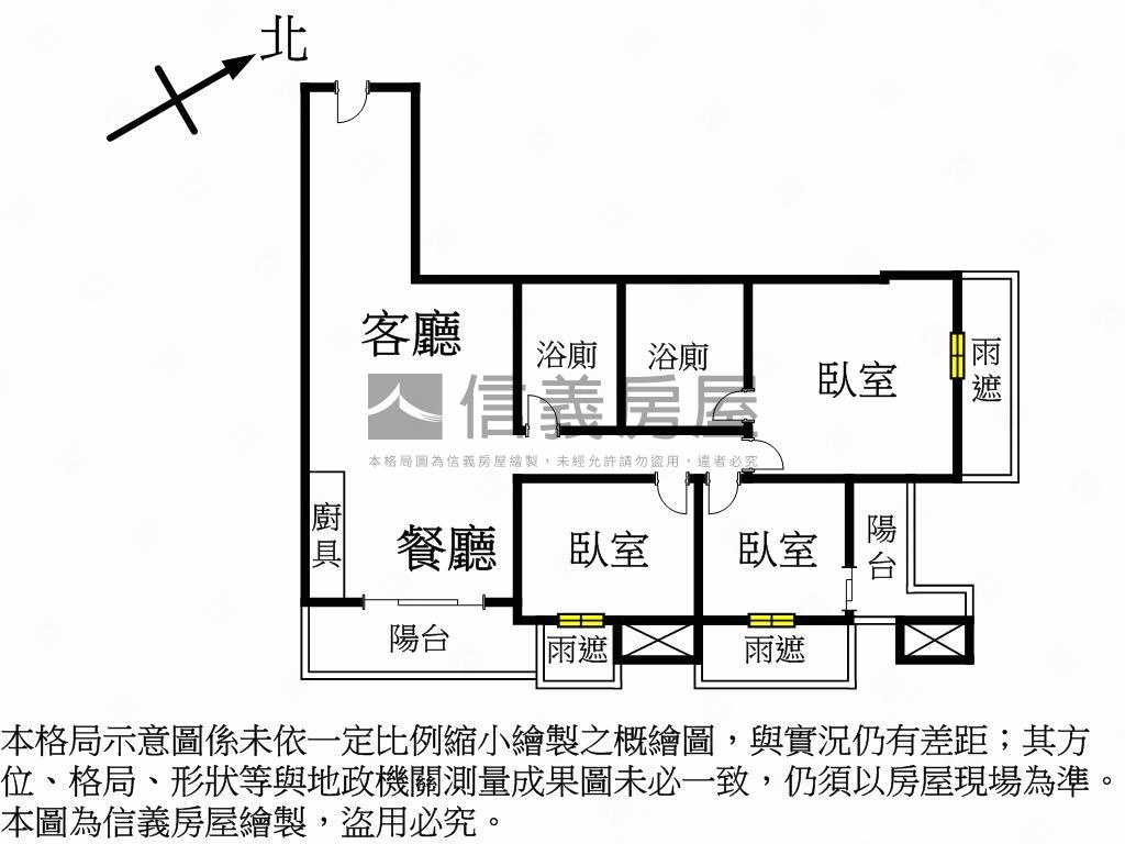 面公園正義聯盟三房車位房屋室內格局與周邊環境