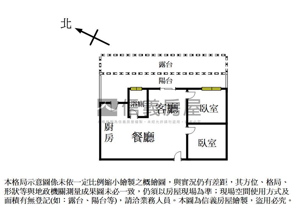 上書房✦高樓露台戶附平車房屋室內格局與周邊環境