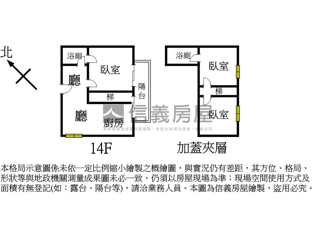 【專任】高樓層景觀３房房屋室內格局與周邊環境