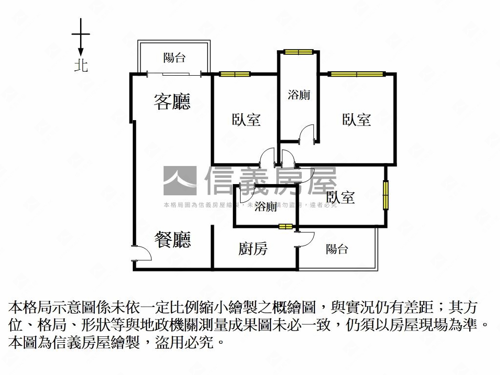近成大｜晨曦朝南聚福名宅房屋室內格局與周邊環境