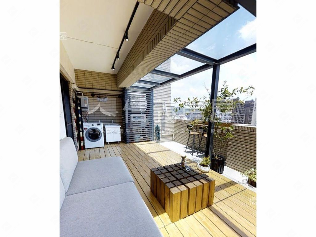 京王美裝頂樓露台戶房屋室內格局與周邊環境