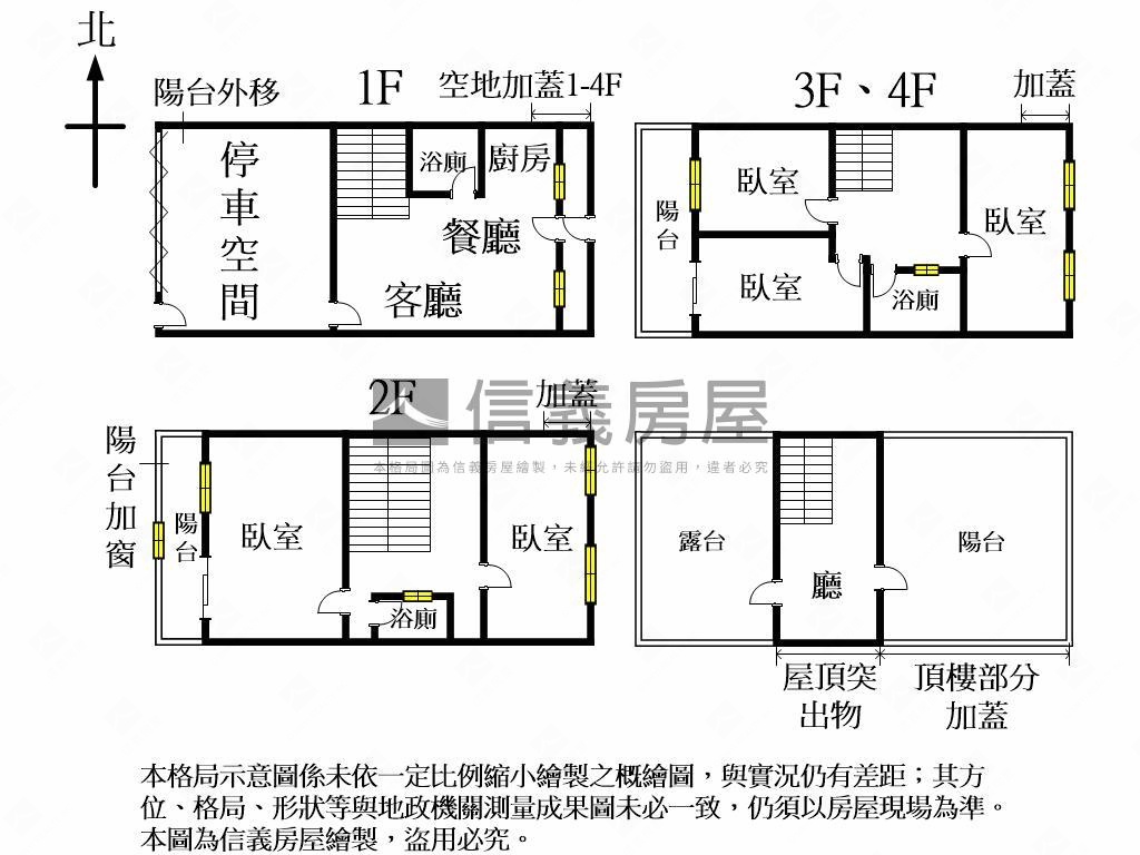 中央公園水湳大面寬透天房屋室內格局與周邊環境