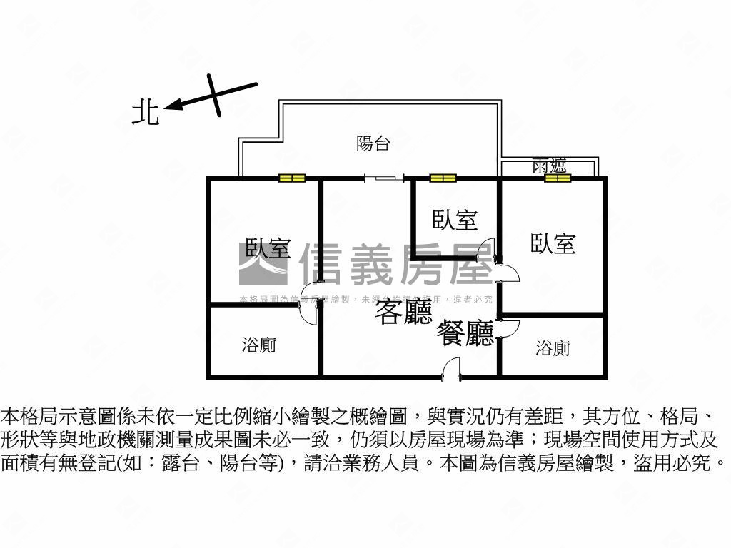 全新高醫景觀捷運三房車位房屋室內格局與周邊環境