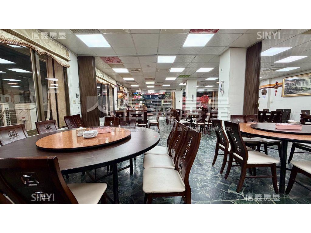 捷運大坪數面寬８米角窗店房屋室內格局與周邊環境