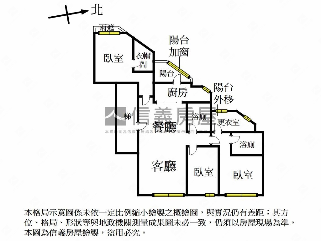 中正區電梯三房美屋房屋室內格局與周邊環境