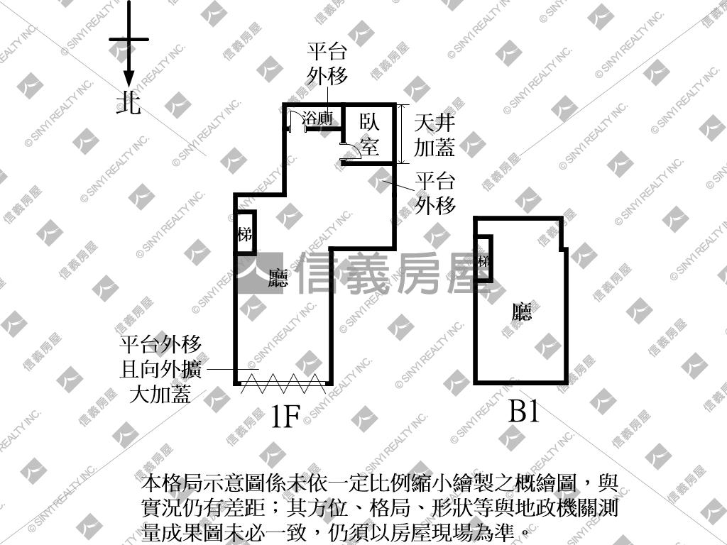 松勤街★信義區★金店面房屋室內格局與周邊環境