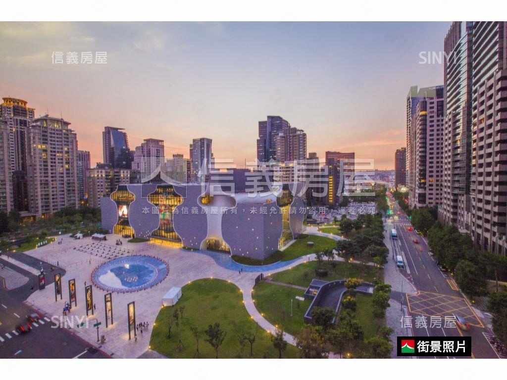 七期秋紅谷旁三角窗金透店房屋室內格局與周邊環境