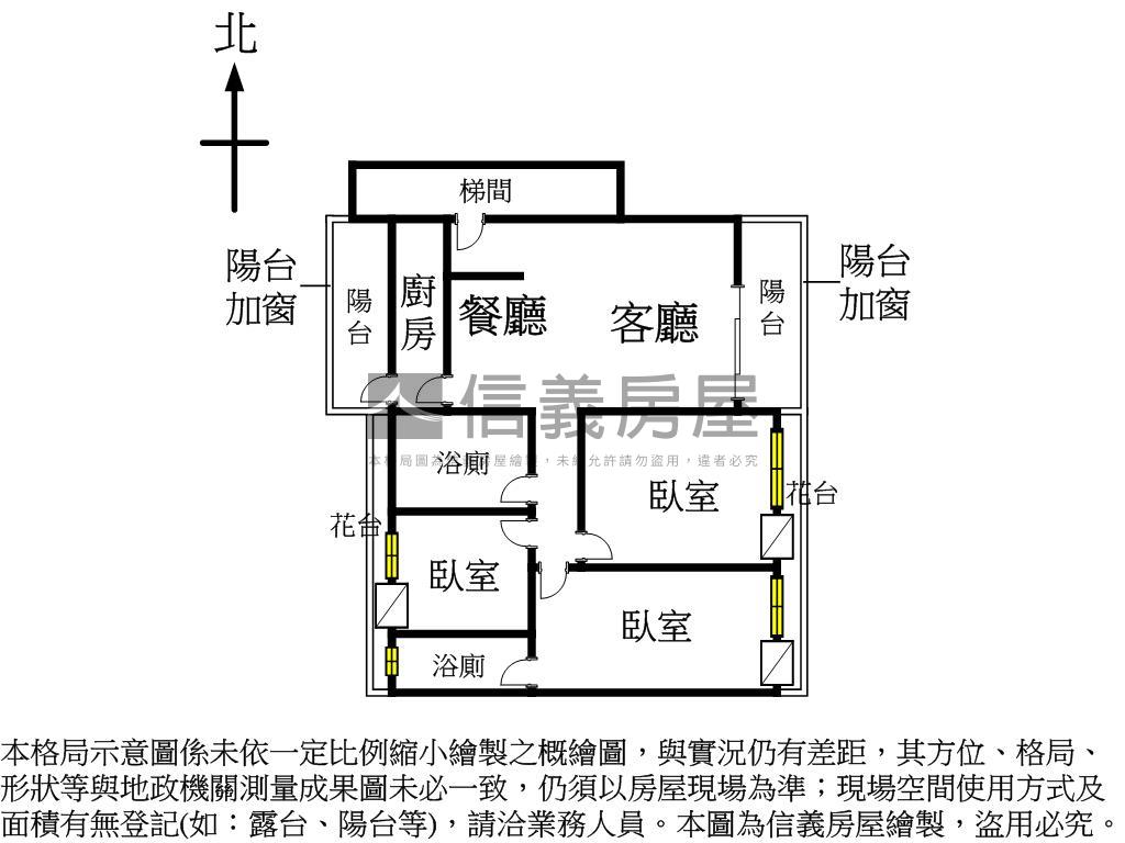 ★北區三房平車稀野戶★房屋室內格局與周邊環境