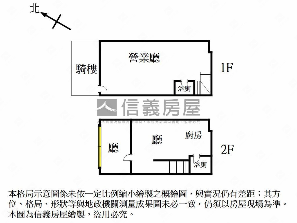 近捷運站．大面寬金店面房屋室內格局與周邊環境