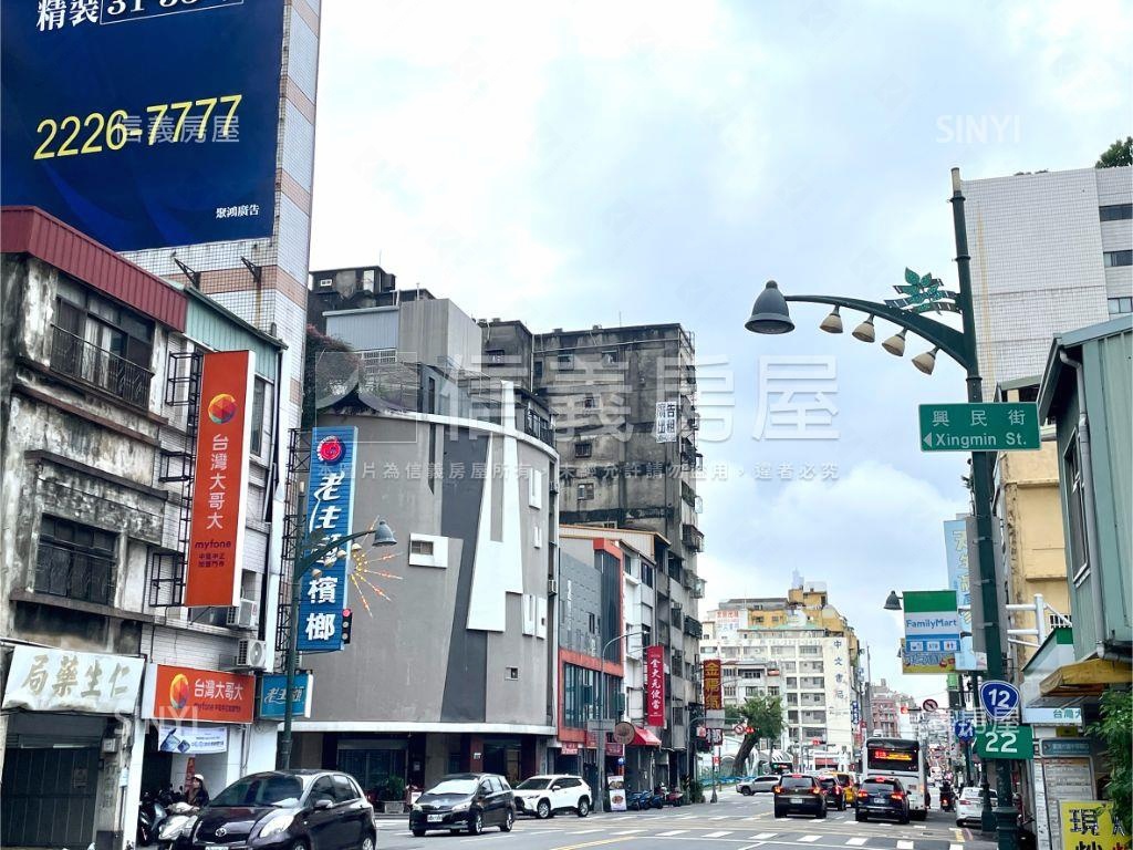 中區臺灣大道優質透店房屋室內格局與周邊環境