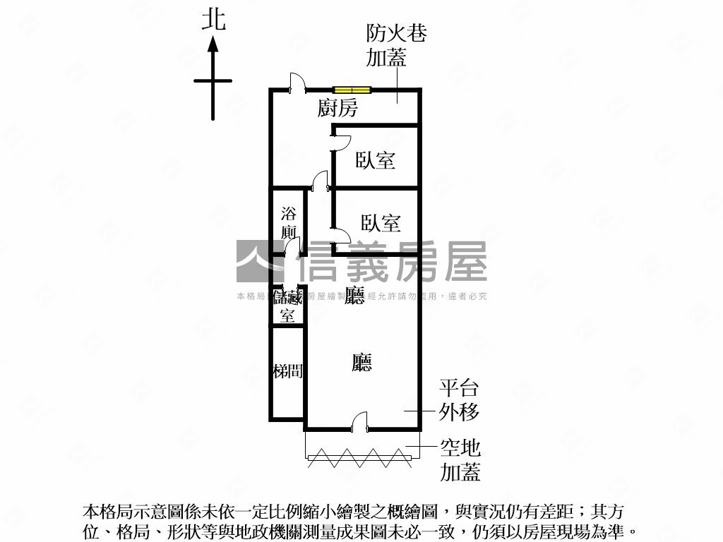 信義微風捷運店面房屋室內格局與周邊環境