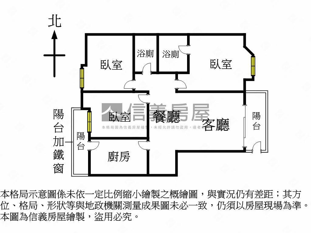 學府世家，三房平面車位房屋室內格局與周邊環境