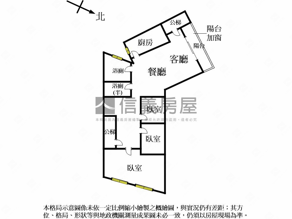 財富捷境㊣松山路公寓三樓房屋室內格局與周邊環境