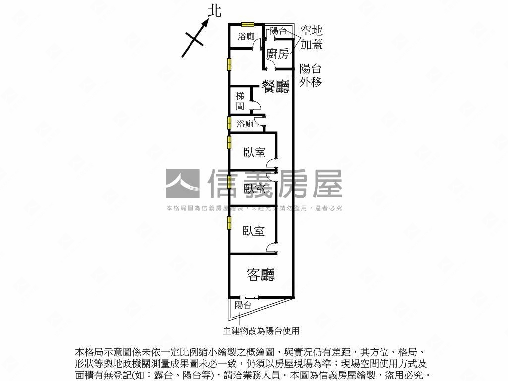 三民捷運邊間美寓房屋室內格局與周邊環境