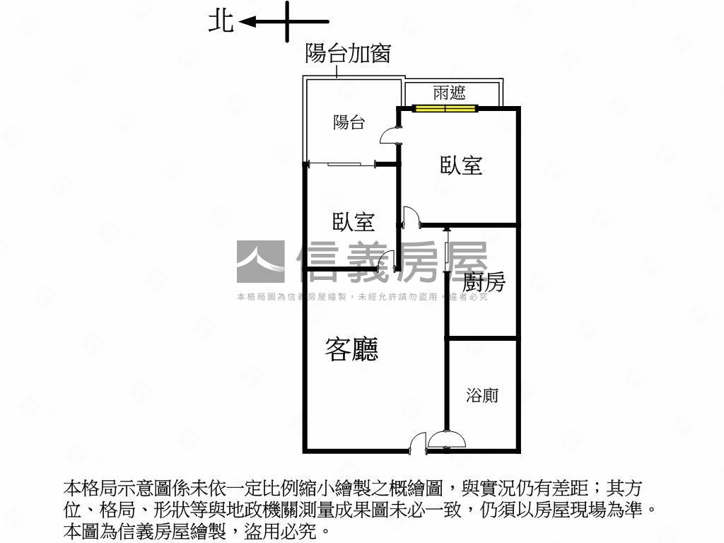 巨蛋商圈輕屋齡簡約兩房房屋室內格局與周邊環境