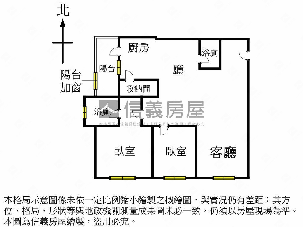 夢翔【帝王座向精緻裝潢】房屋室內格局與周邊環境