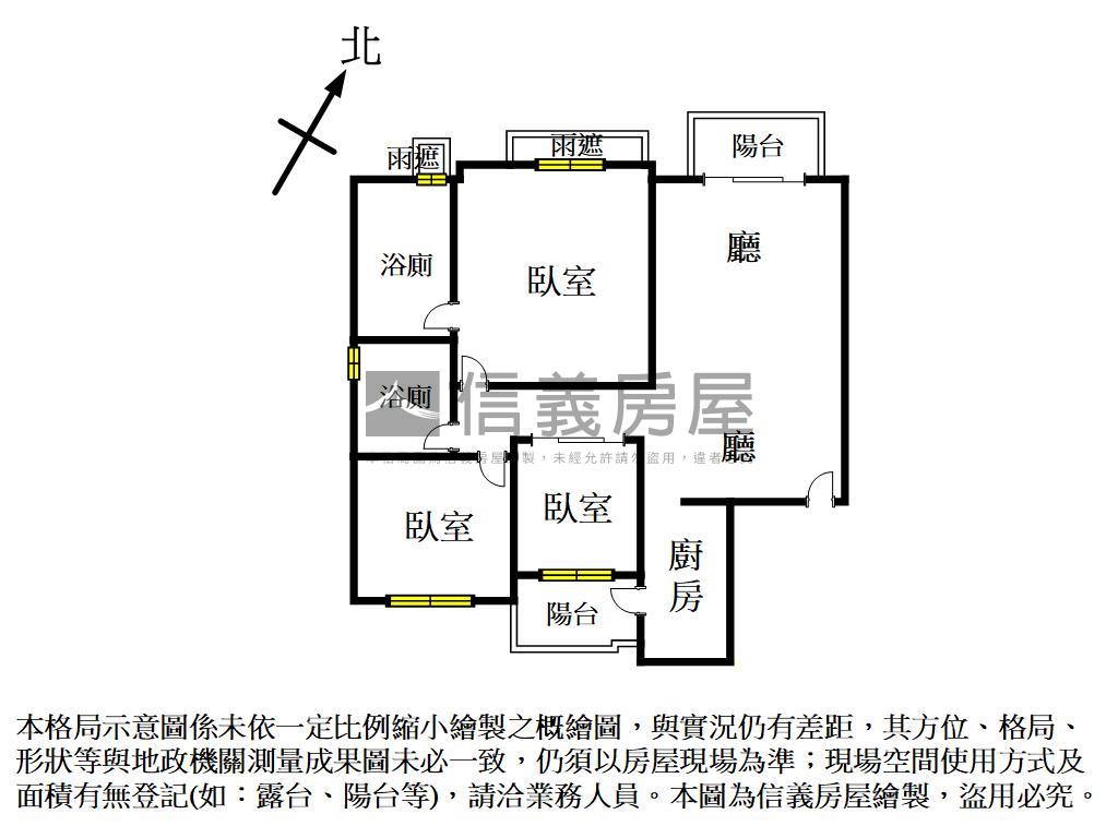 高大特區｜高樓三房平車房屋室內格局與周邊環境