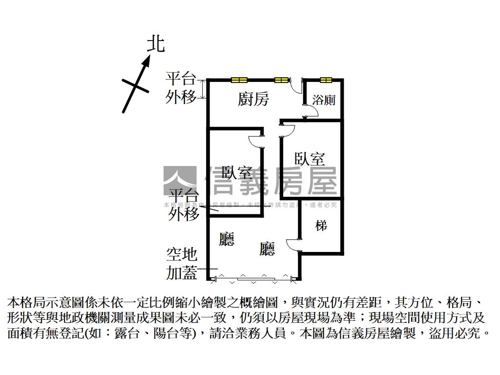 專約✩近雙公園公寓一樓房屋室內格局與周邊環境