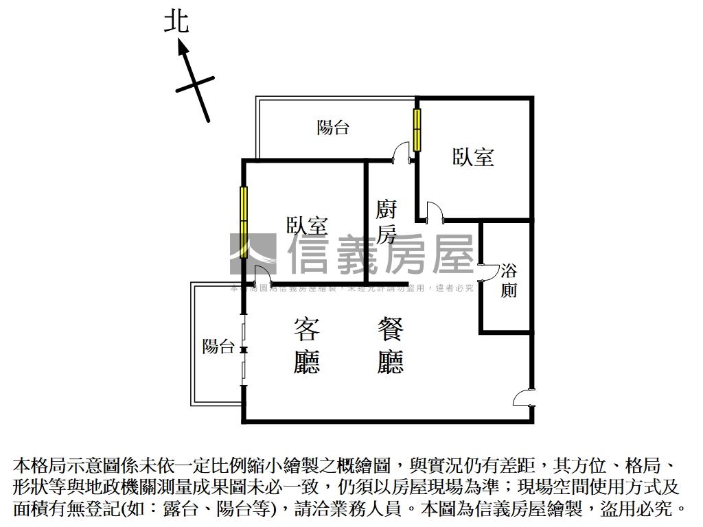 長虹天韻！視野低總價２房房屋室內格局與周邊環境