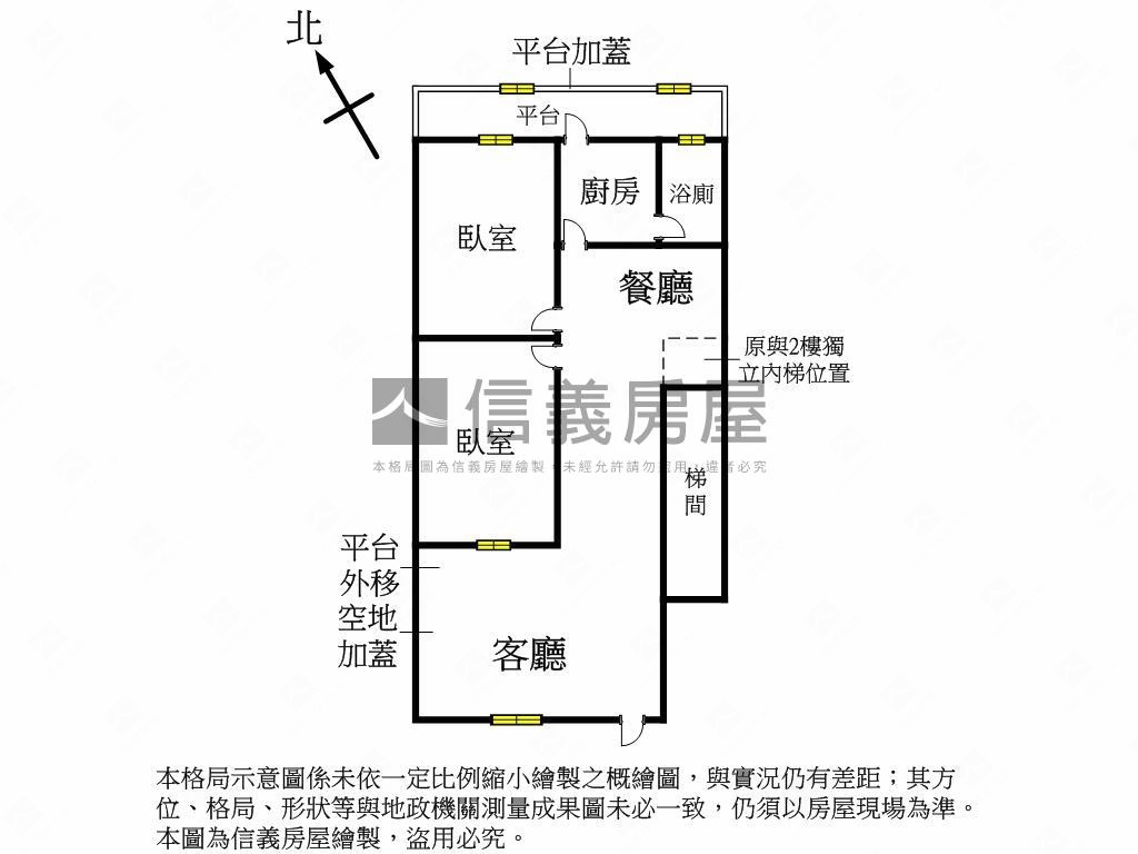 保健路一樓‧家的記憶房屋室內格局與周邊環境