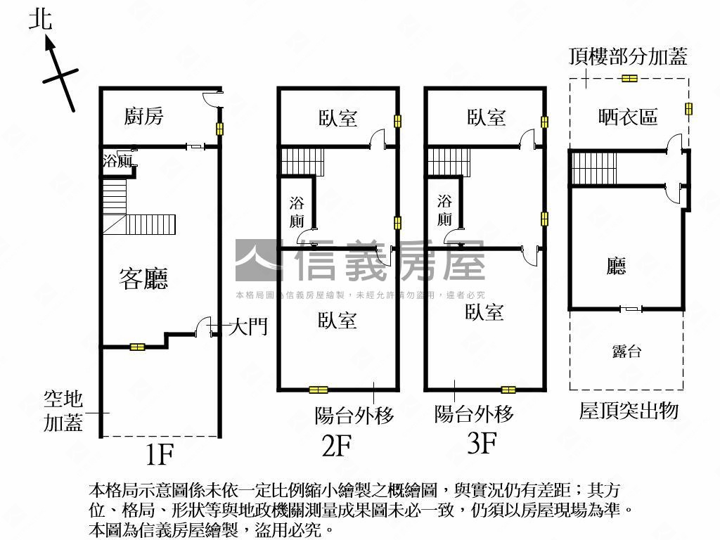 清水區住茂興家溫馨透天房屋室內格局與周邊環境