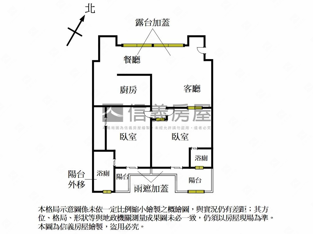 北投電梯２房附車位房屋室內格局與周邊環境