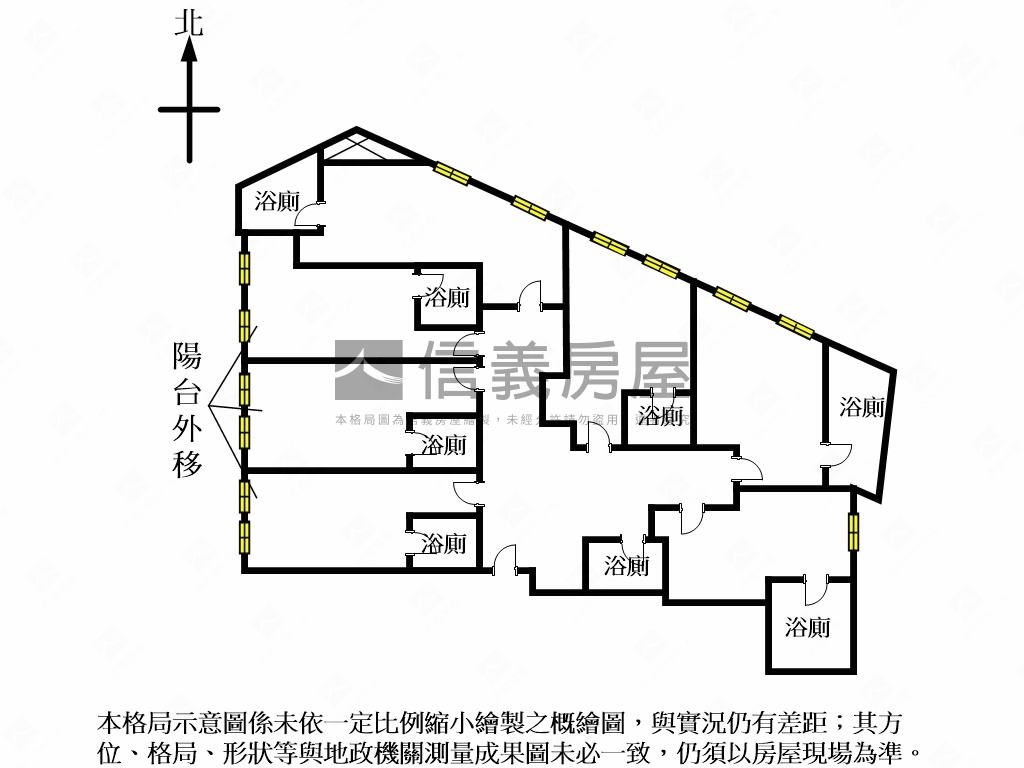 淡水老街金色水岸合法旅館房屋室內格局與周邊環境