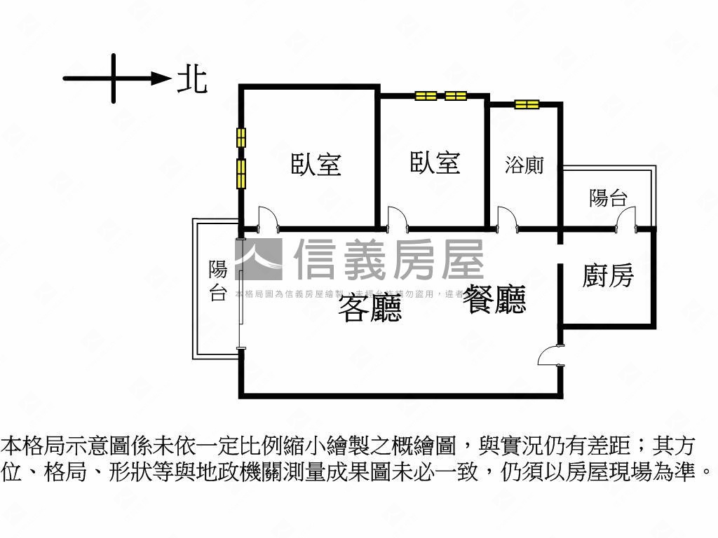 熊都敘建築視野兩房附車位房屋室內格局與周邊環境