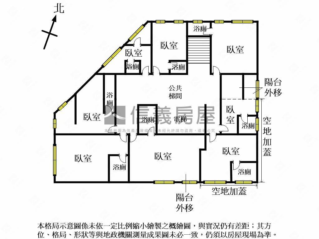 中國醫精裝電梯收租套房房屋室內格局與周邊環境