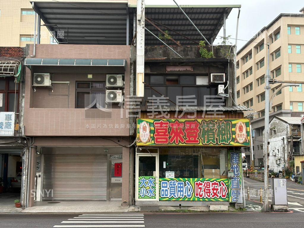 春日路角窗收租金店面房屋室內格局與周邊環境