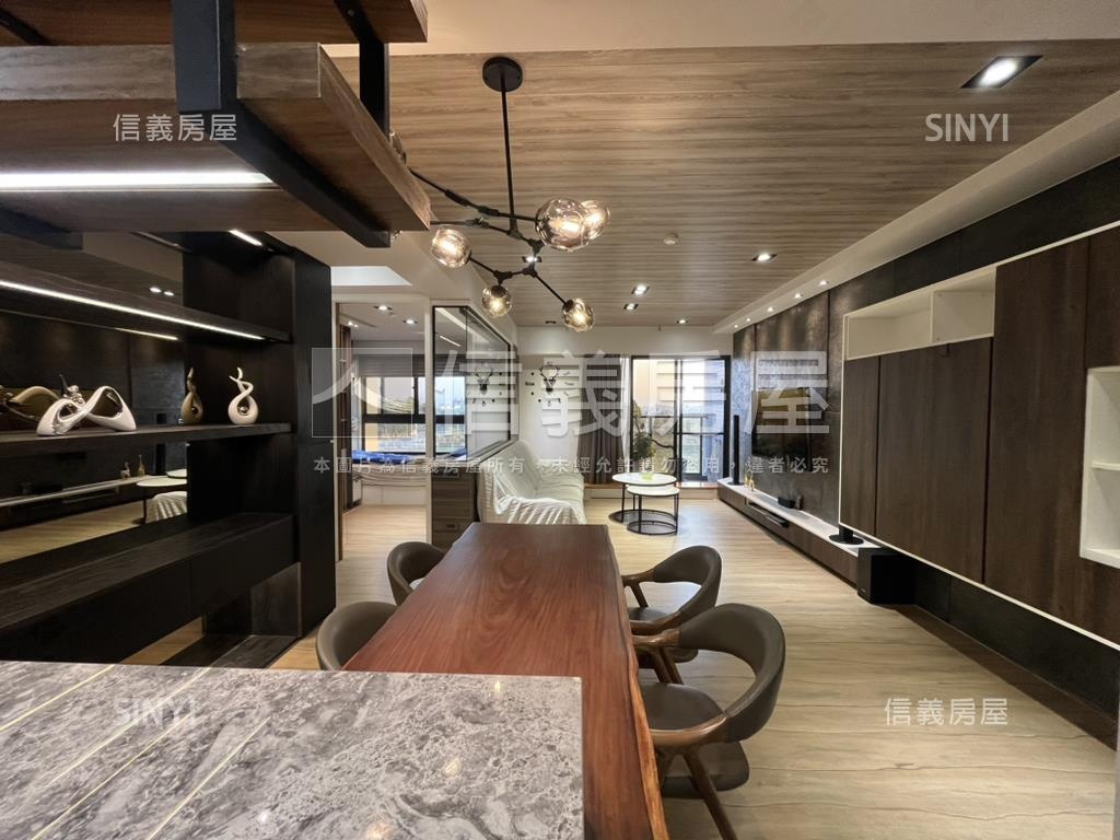 勝美樹廈三房平車精裝戶房屋室內格局與周邊環境