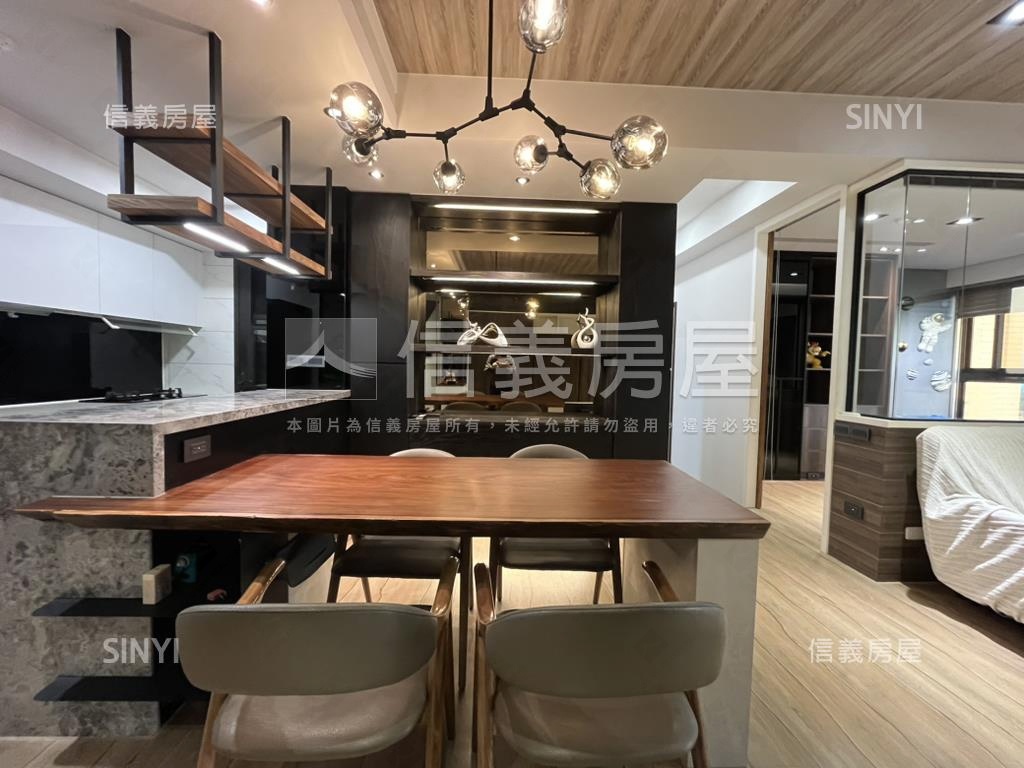 勝美樹廈三房平車精裝戶房屋室內格局與周邊環境