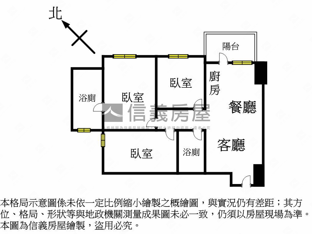 新案！高鐵夢幻誠３房房屋室內格局與周邊環境