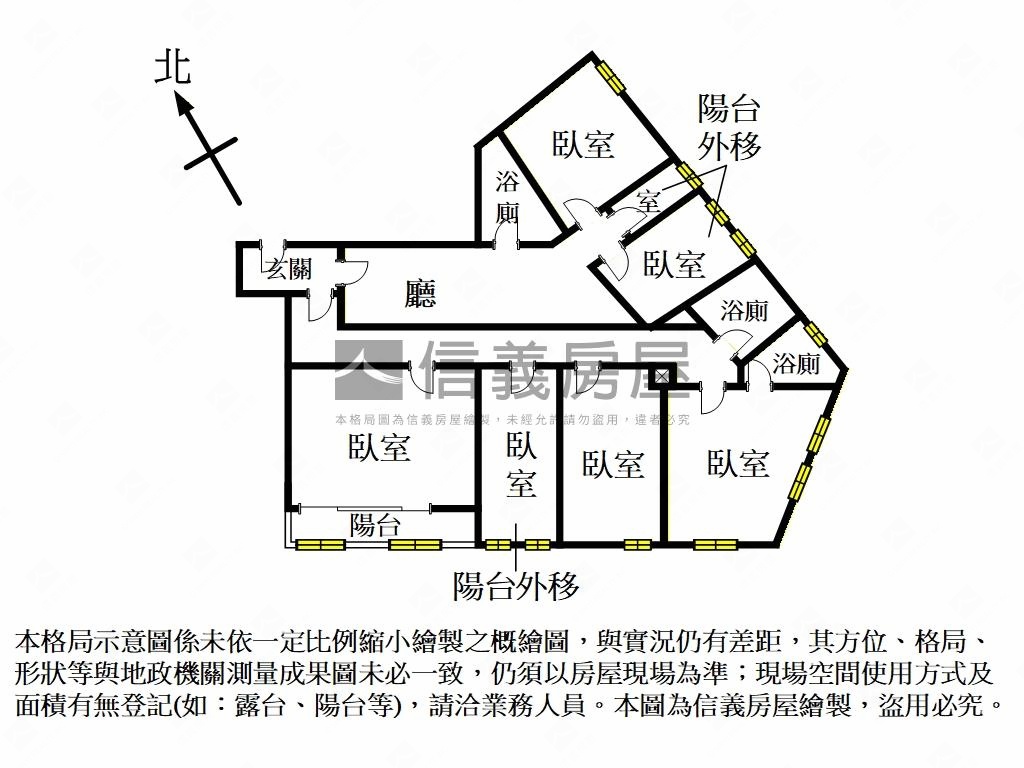 水岸邊間收租大戶房屋室內格局與周邊環境