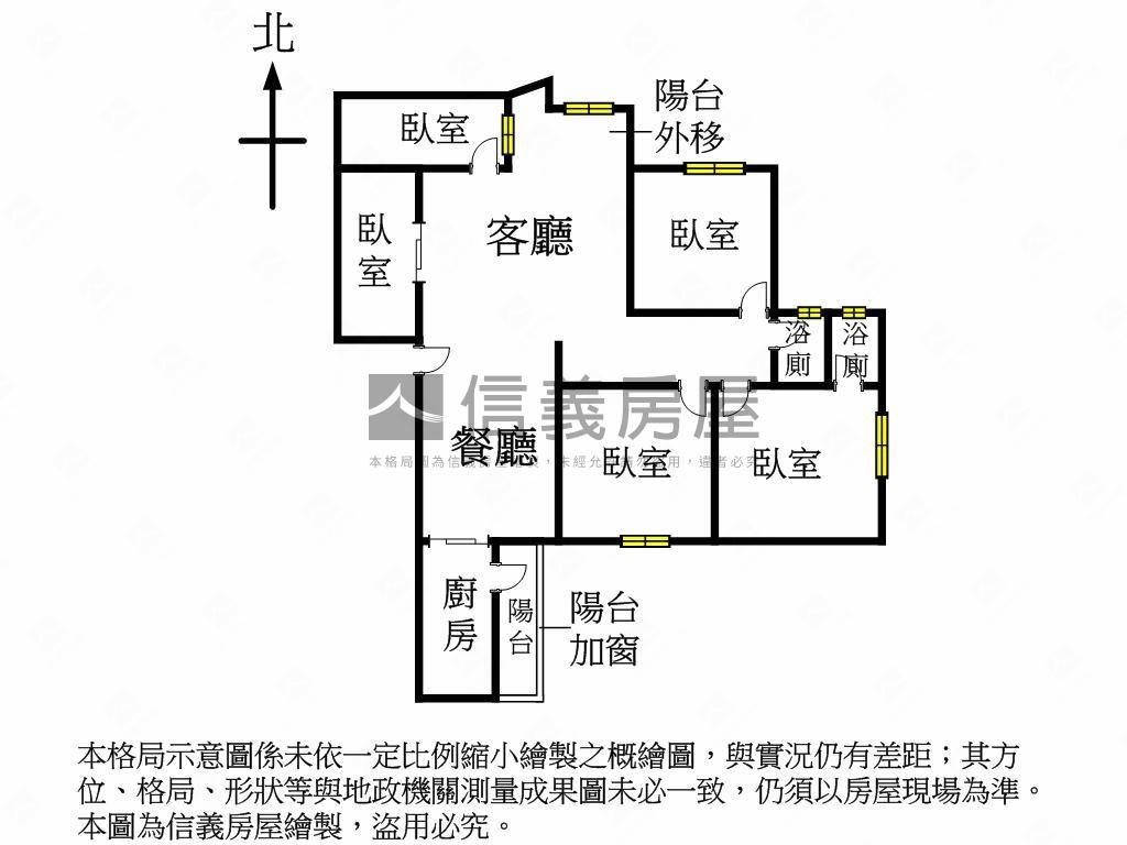 敦南榕馨管理五房房屋室內格局與周邊環境