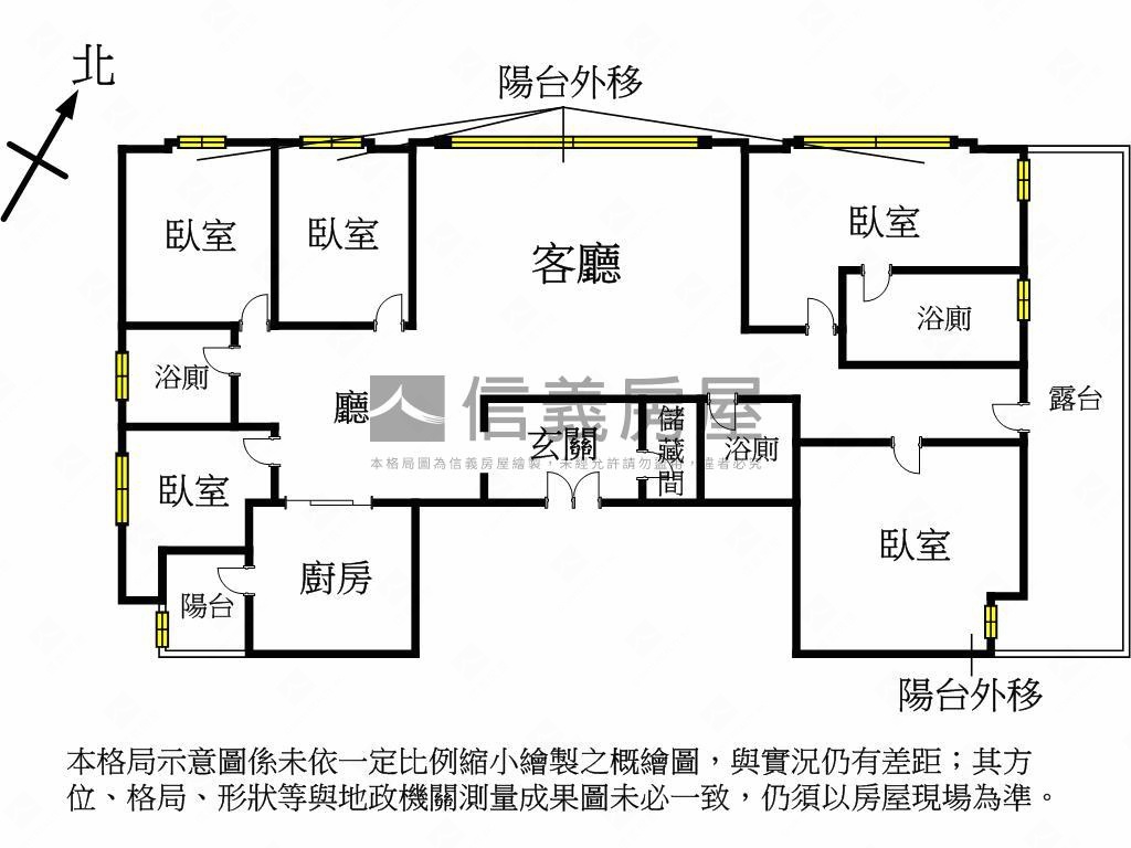 面河景五房稀有再現房屋室內格局與周邊環境