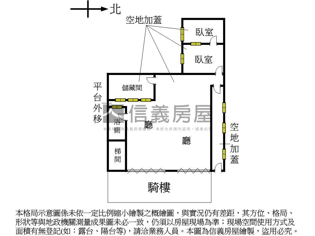 正重慶南路大面寬店面房屋室內格局與周邊環境