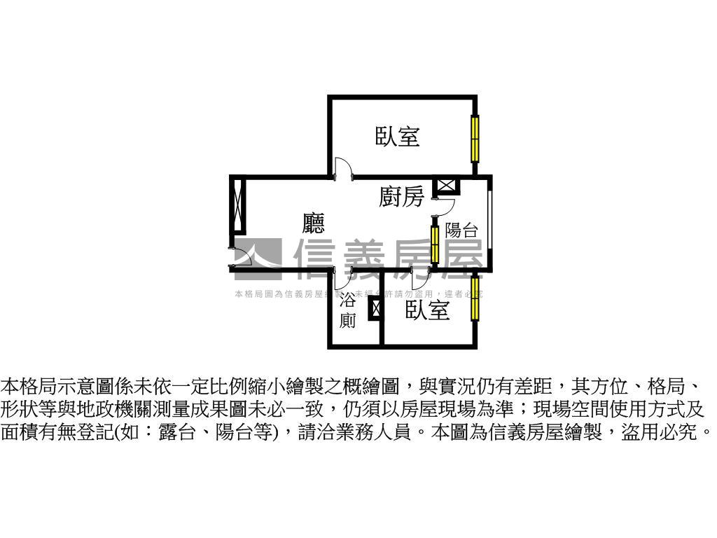 溫莎堡高樓採光兩房車位房屋室內格局與周邊環境