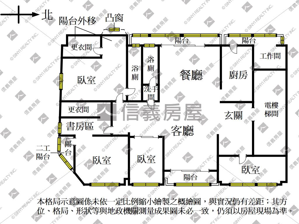 明亮大器‧森林公園大戶房屋室內格局與周邊環境