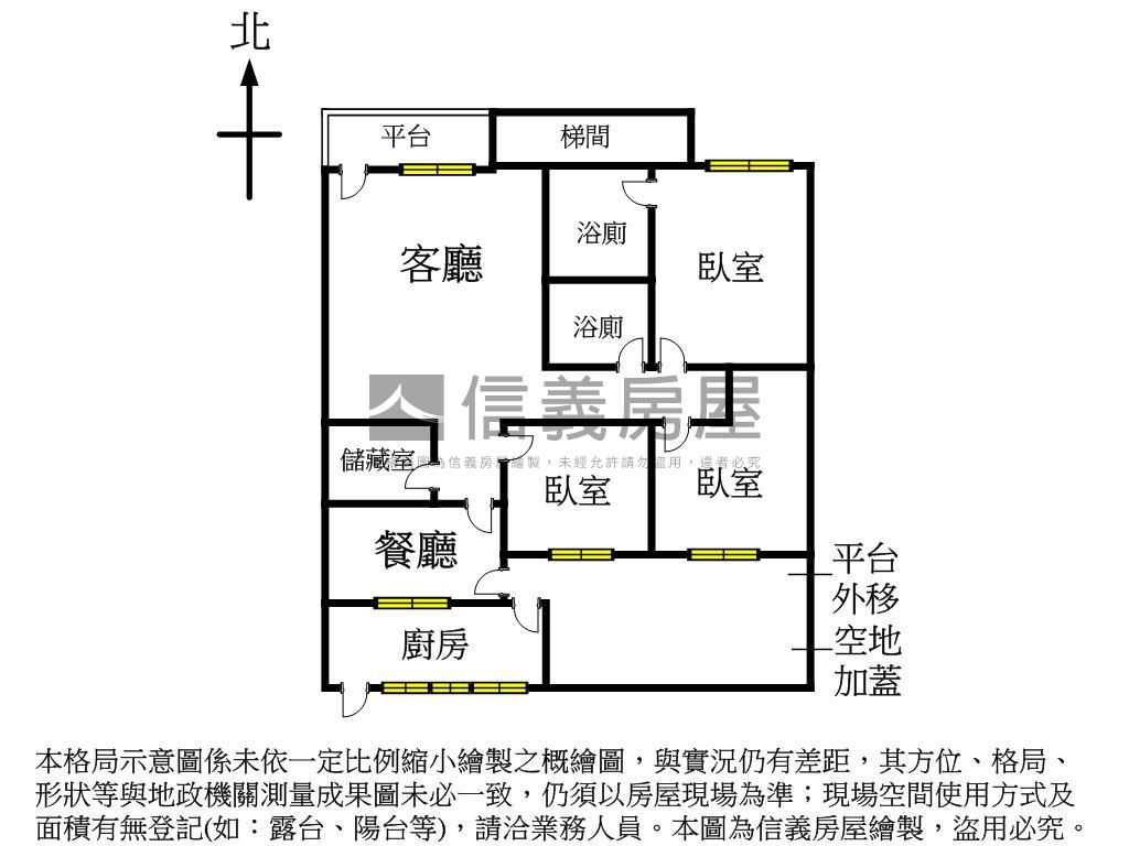 南環捷運方正一樓房屋室內格局與周邊環境