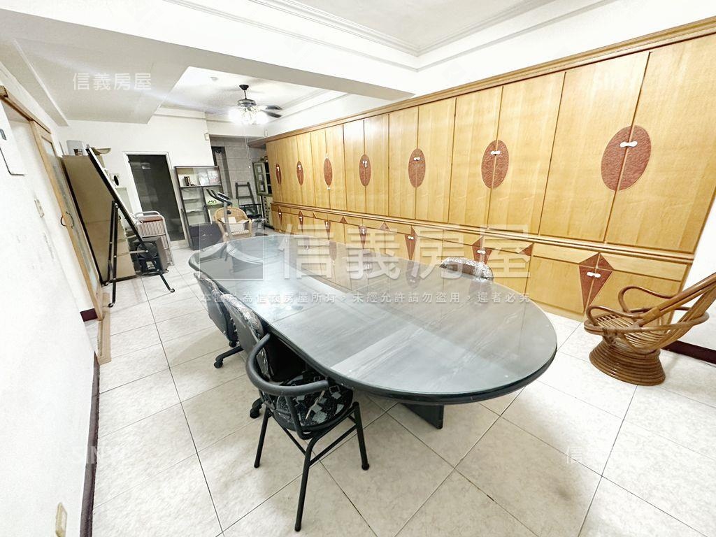 陽明商圈面寬燙金雙店面房屋室內格局與周邊環境