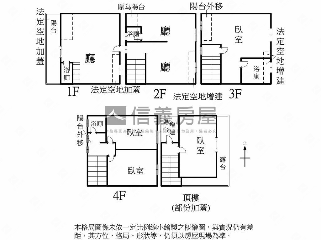 大面寬土庫正街透店房屋室內格局與周邊環境