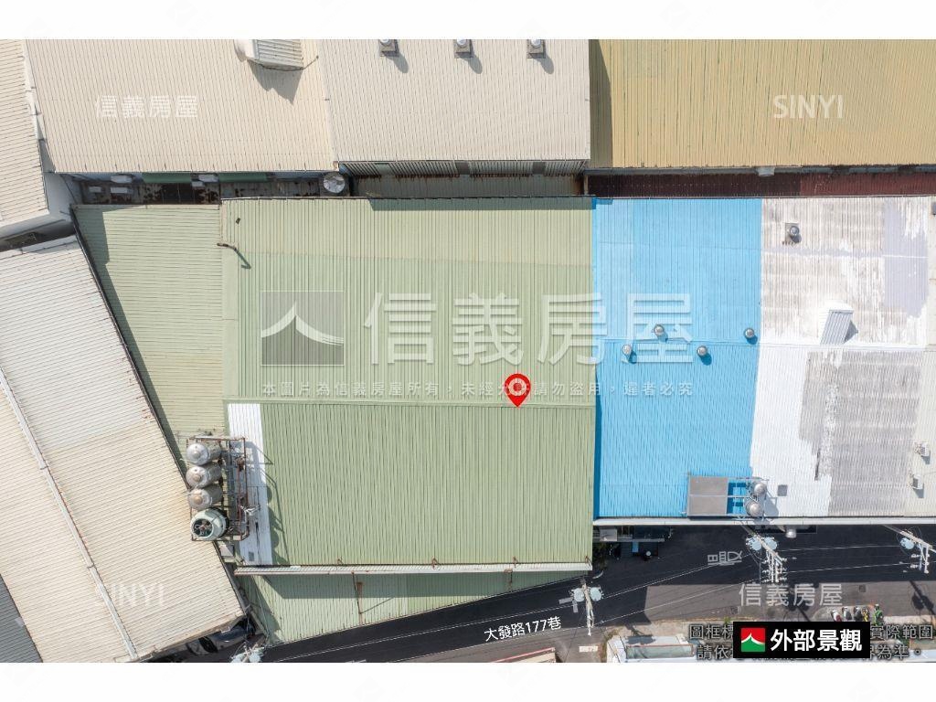 仁德甲工鋼構廠房Ｂ房屋室內格局與周邊環境