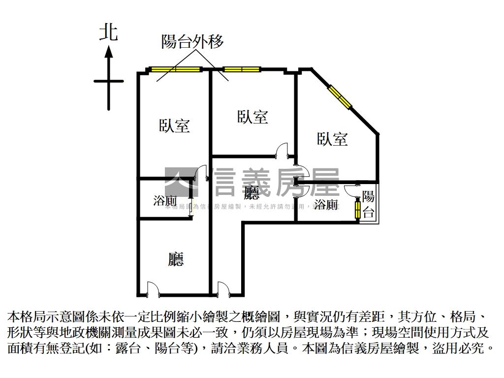 中山國小站高樓三房房屋室內格局與周邊環境