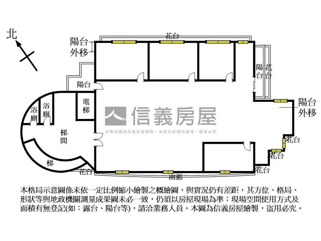 希爾頓一層一戶辦公房屋室內格局與周邊環境