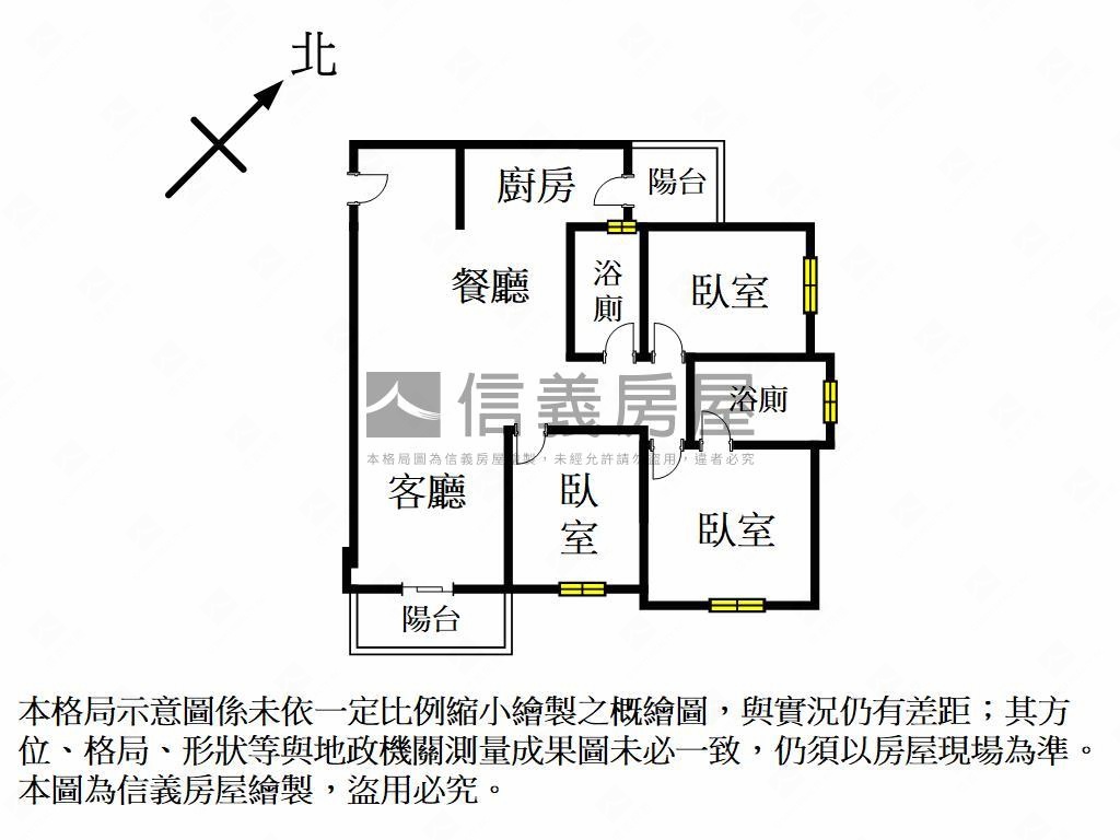 溫文禾雅優質三房車位房屋室內格局與周邊環境