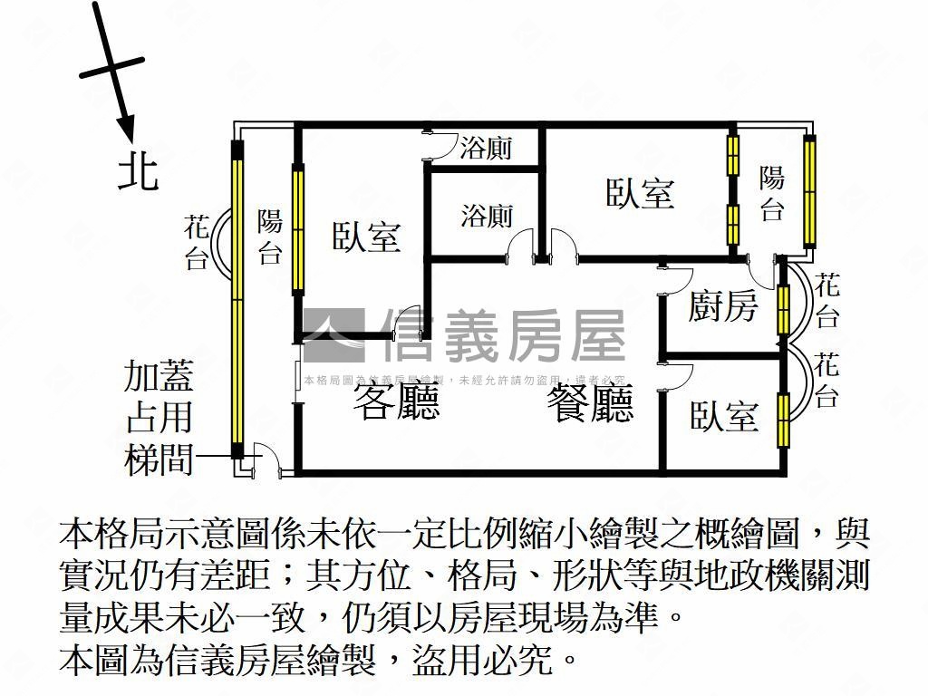 白馬莊美三房房屋室內格局與周邊環境